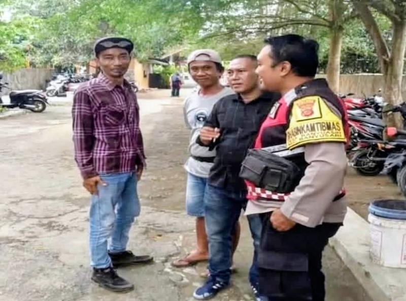 Terus Berupaya Polsek Banyusari Melaksanakan Sosialisasikan Bahaya TPPO