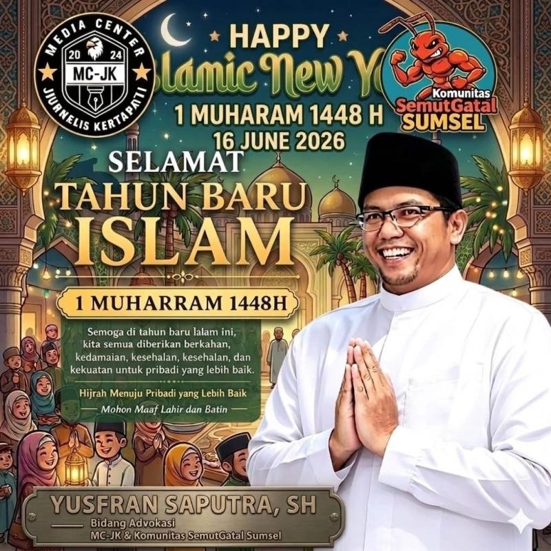 Maknai Tahun Baru Islam, Yusfran Saputra, SH, Ajak Masyarakat Berhijrah Menuju Kebaikan 
