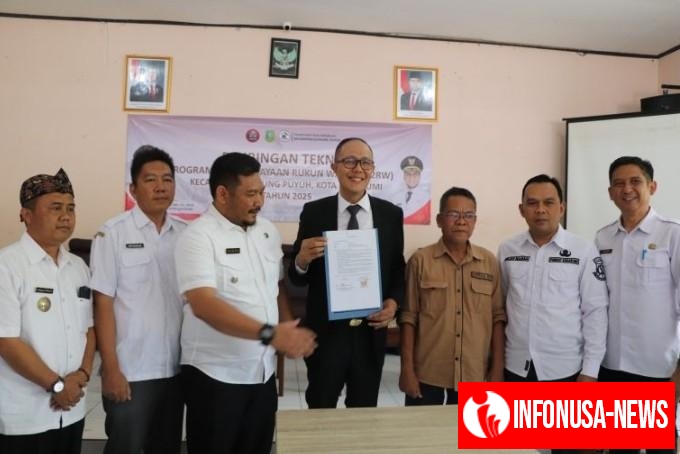 Ketua RW se- Kecamatan Gunung Puyuh Kota Sukabumi Tandatangani Pakta Integritas Pengelolaan P2RW