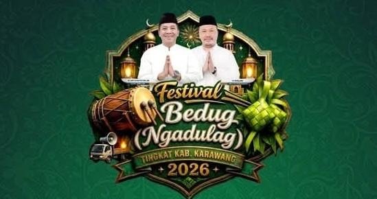 Sambut Idulfitri 1447 H, Karawang Gelar Festival Ngadulag di Tiga Zona