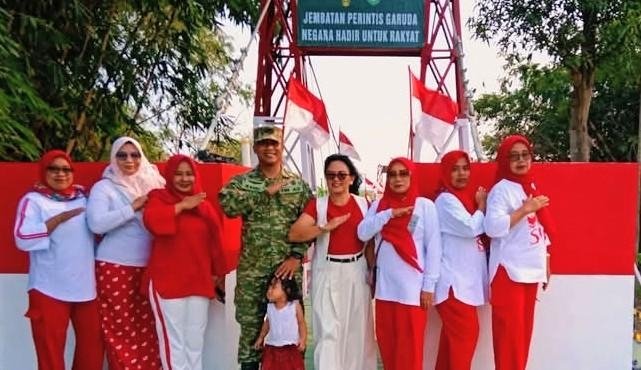 Jembatan Gantung Kalijati Segera Diresmikan, Danramil Jatisari Pastikan Akses Warga Lebih Aman dan Lancar