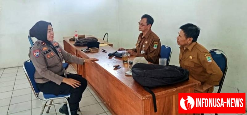 Panit Binmas Polsek Rengasdengklok Giat Sambang, Guna Menjalin Silaturahmi Kepada Masyarakat
