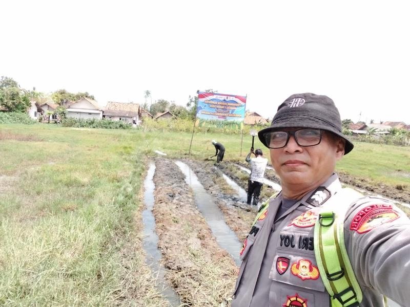 Polsek Pedes Laksanakan Pengamanan Tanaman Jagung Manis Dukung Ketahanan Pangan Nasional
