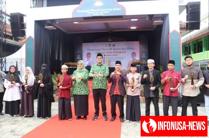 Kecamatan Gunung Puyuh Menjadi Juara Umum dalam Musabaqah Tilawatil Quran dan Hadis (MTQH) Tingkat Kota Sukabumi