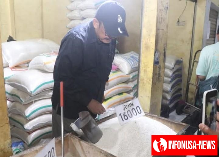 Bupati Asep Japar Tinjau Kesediaan Pangan Jelang Natal 2025 Tahun Baru 2026, Bupati Pastikan Stok Pangan Aman