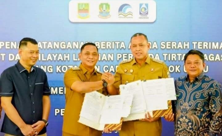 Serah Terima Aset Tirta Bhagasasi, Bekasi Perkuat Layanan Air Bersih untuk Masyarakat