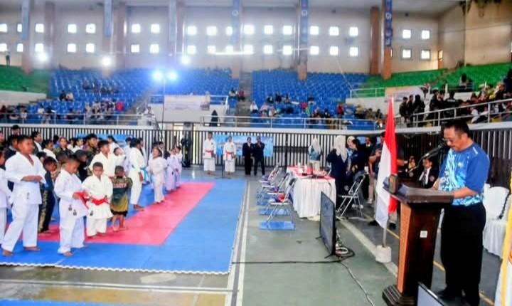 Bupati Sukabumi Buka Kejurda Karate Piala Bupati III, Dorong Pembinaan Atlet Daerah