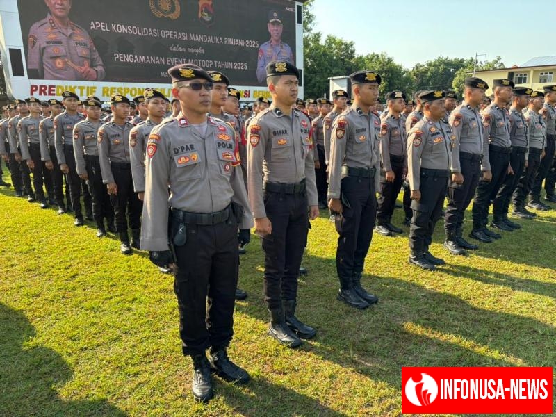 Sukses Amankan MotoGP 2025, Polda NTB Gelar Apel Konsolidasi Operasi Mandalika Rinjani 2025