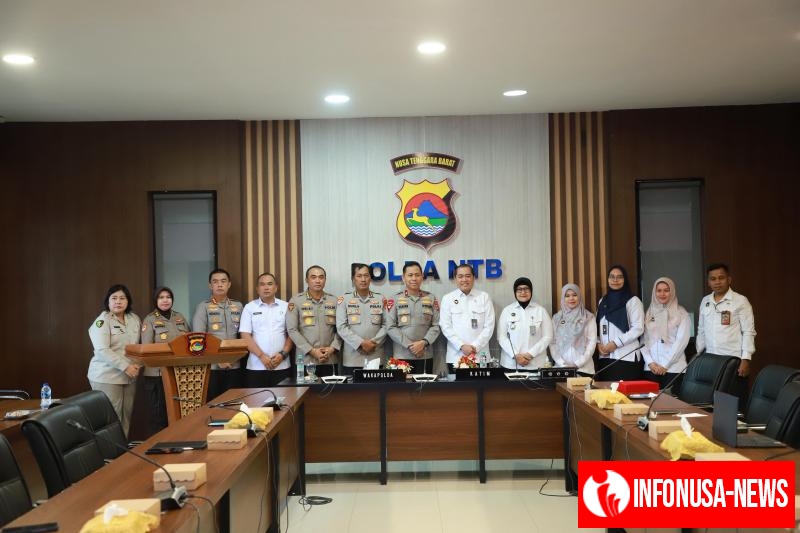 Tim Kemenko Polkam Lakukan Studi Banding di Polda NTB, Wakapolda NTB: Penguatan Pelayanan Publik Jadi Fokus Utama