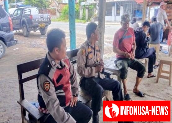 Prekat Polsek Banyusari Bripka Satim Sosialisasikan Bahaya TPPO