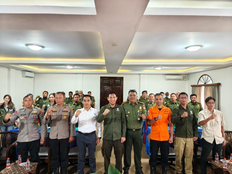 Perkuat Sinergi, Polda NTB Hadiri Peningkatan Kapasitas Polhut TNGR