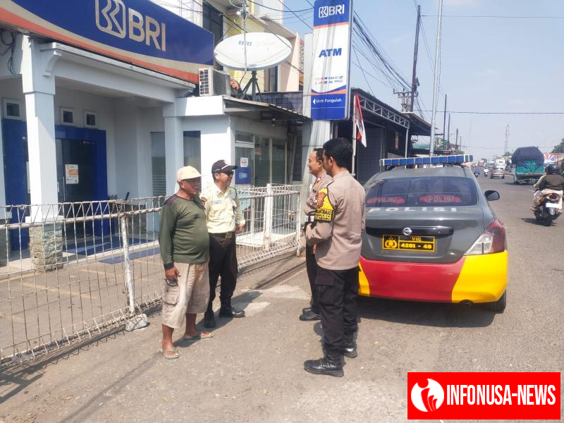 Polsek Kotabaru Gelar Patroli Obyek Vital Perbankan