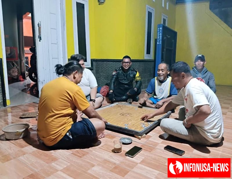 Polisi Rutin Gelar Patroli Dialogis ke Lingkungan Warga Telukjambe Timur