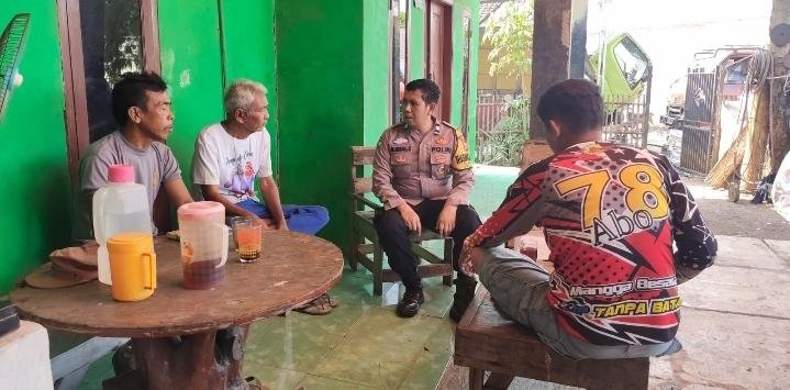 Bhabinkamtibmas Polsek Klari Patroli Dialog Imbau Kamtibmas Ke warga binaan