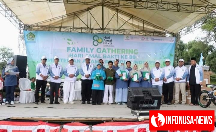 Family Gathering HAB ke-80 Kemenag, Bupati Sukabumi H. Asep Japar Jadilah Teladan dalam Kerukunan & Kekompakan
