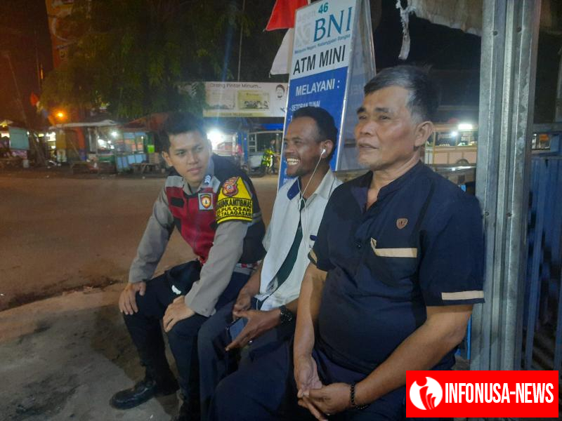 Bhabinkamtibmas Polsek Telagasari Sambangi Warga Binaan Untuk Sampaikan Himbauan TPPO