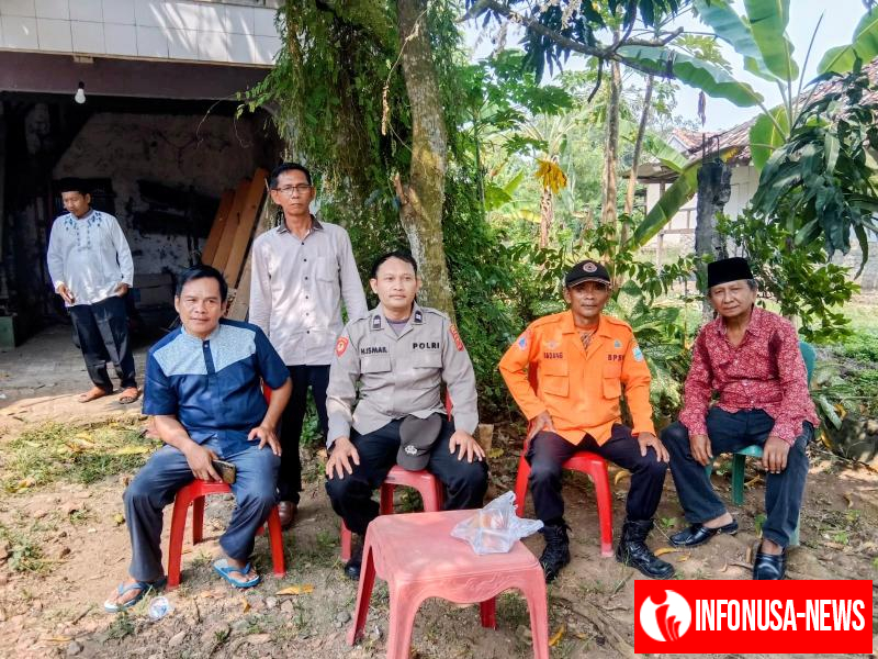 Bhabinkamtibmas Polsek Telagasari Sebar Layanan Kepolisian Antisipasi Gukamtibmas