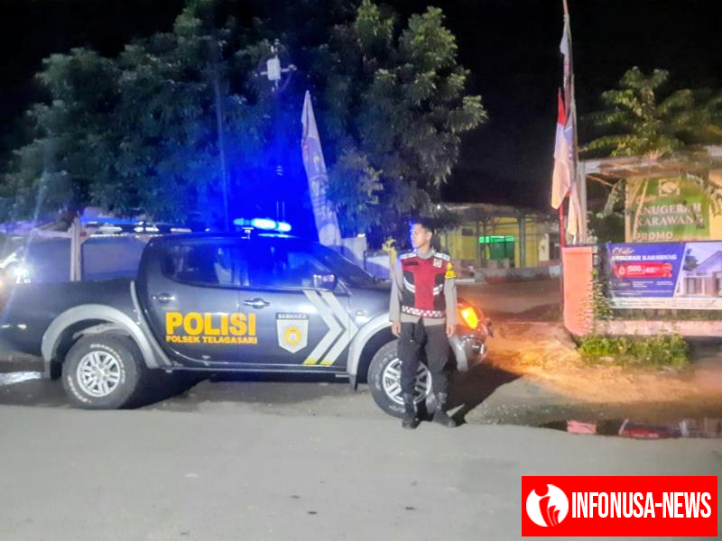 Antisipasi Kejahatan Malam, Polsek Telagasari Gencar Lakukan Pattoli