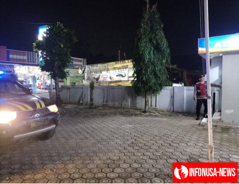 Gelar Patroli Wilayah, Polsek Pangkalan Cegah Aksi Kejahatan pada Unit Perbankan