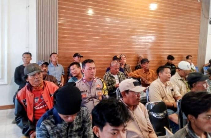 Polsek Klari Amankan Kegiatan Anggota DPR RI Komisi XI dalam Rangka Sosialisasi Empat Pilar MPR RI