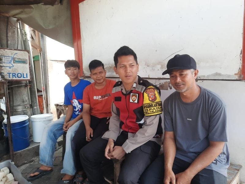 Cegah Kenakalan Remaja, Bhabinkamtibmas Polsek Telagasari Laksanakan Penyuluhan