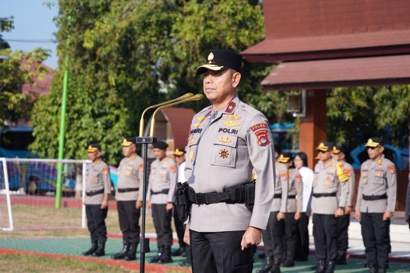 Wakapolda NTB Lepas Pasukan BKO Kamtibmas ke Dompu dan Bima