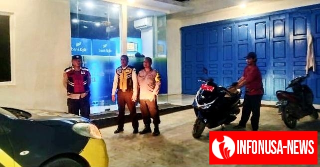 Tingkatkan Patroli Malam, Panit Binmas Menyisir Tempat-tempat Rawan Tindak Kriminalitas