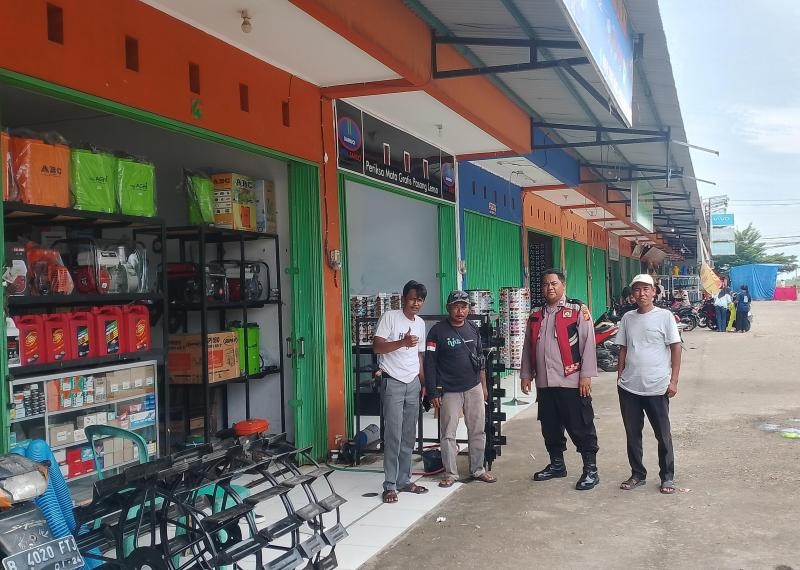 Kanit Sabhara Polsek Batujaya ajak Masyarakat untuk menjaga Kamtibmas