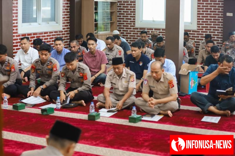 Dalam Rangka Tingkatkan Iman & Taqwa, Polres Karawang Rutin Laksanakan Binrohtal