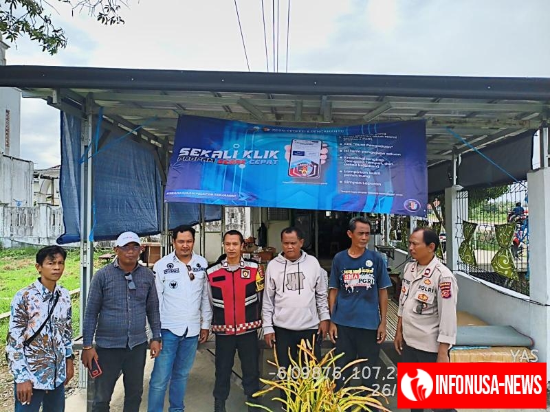 Anggota Polsek Batujaya Laksanakan Patroli Dialogis dan Sambangi Masyarakat di Wilayah Hukum Binaan