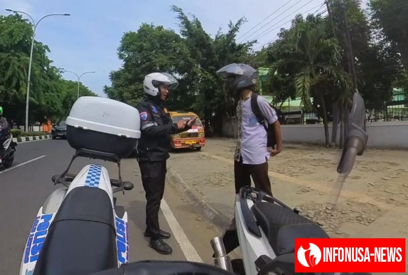 Upaya Polantas diKarawang, Berikan Pengetahuan Etika Tertib Berlalu Lintas Kepada Pelajar