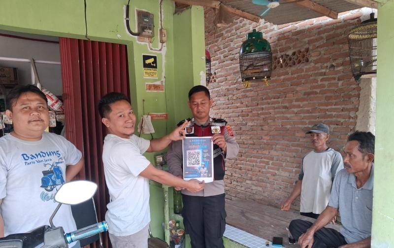 Polsek Pangkalan Laksanakan Sosialisasi Pengaduan Cepat Propam Polri Kepada Warga di Wilayah Hukum