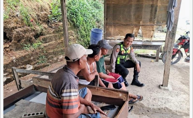 Polsek Pangkalan Sampaikan Sosialisasi TPPO, Ajak Masyarakat untuk Antisipasi Bahayanya