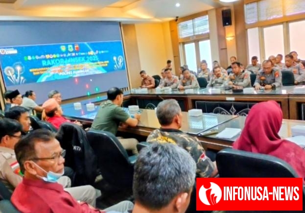 Hadapi Natal 2025 & Tahun Baru 2026, Kabupaten Kuningan Gelar Rakor Lintas Sektoral 