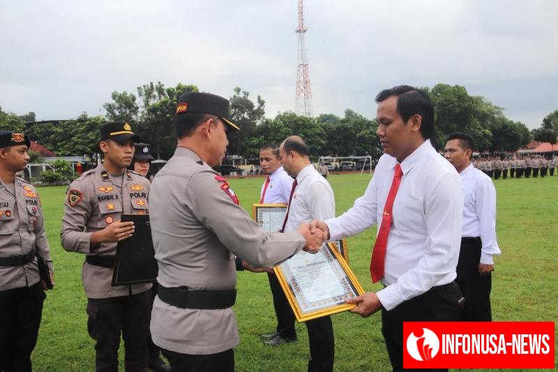 Penghargaan untuk 13 Personel, Wakapolda NTB: Prestasi Harus Jadi Budaya Kerja Polisi