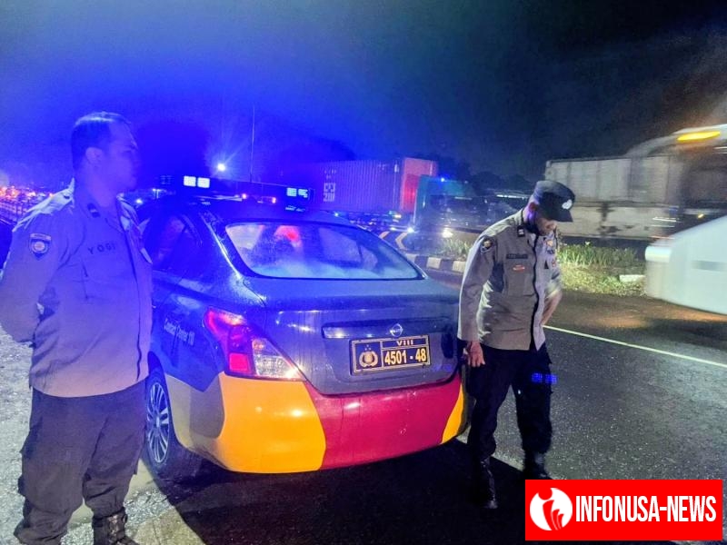 Cegah Gangguan Kamtibmas Polsek Purwasari Polres Karawang Tingkatkan Kegiatan Patrol