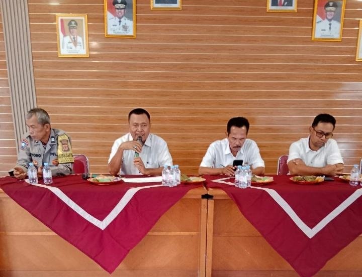 Sinergitas Tiga Pilar, Hadiri Rapat Minggon Desa Sekaligus Halal Bihalal Pasca Idulfitri 1447 H