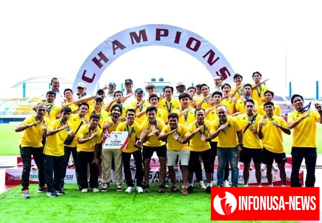 Euforia Kemenangan Dunia Sepak Bola, PESIK Kuningan Lolos Liga 4 Nasional, Usai Sabet Juara 3 Piala Gubernur