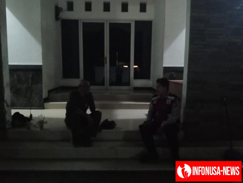 Bhabinkamtibmas Polsek Telagasari Dampingi Giat Siskamling Warga Binaan Untuk Pastikan Lingkungan Kondusif