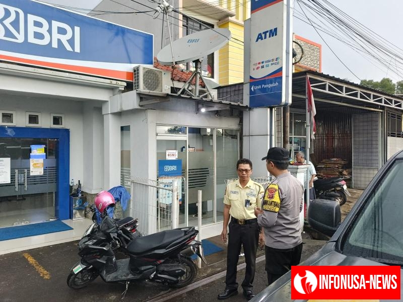 Polsek Kotabaru Gelar Patroli di Lingkungan Obyek Vital Perbankan