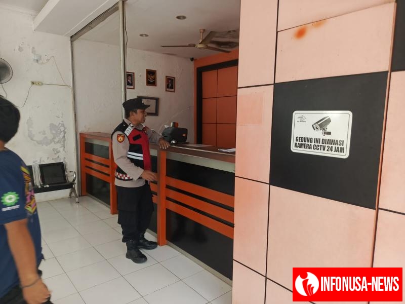 Sampaikan pesan Kamtibmas kepada masyarakat, Patroli presisi di Objek vital di Wilayah Hukum Polsek Tempuran.