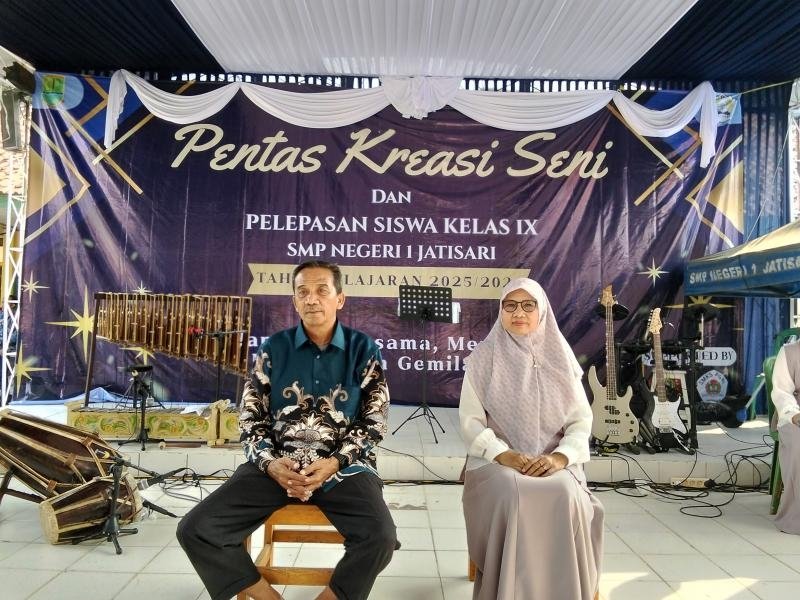 437 Siswa SMPN 1 Jatisari Dilepas Penuh Haru, Kepala Sekolah Tekankan Kesederhanaan dan Karakter