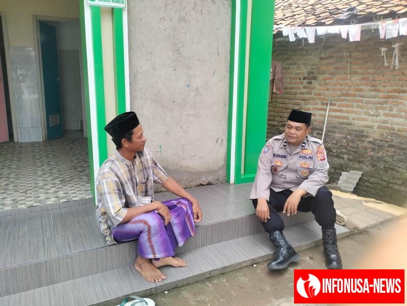 Demi Membangun Komunikasi Yang Baik Dan Menjaga Kondusifitas Bhabinkamtibmas Berikan Himbauan kamtibmas Kepada Warga Binaan