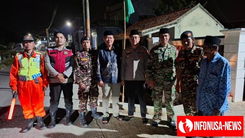 Kapolsek Pakisjaya Bersama Anggota Laksanakan Giat Patroli Malam Di Wilayah Hukum Polsek Pakisjaya Polres Karawang