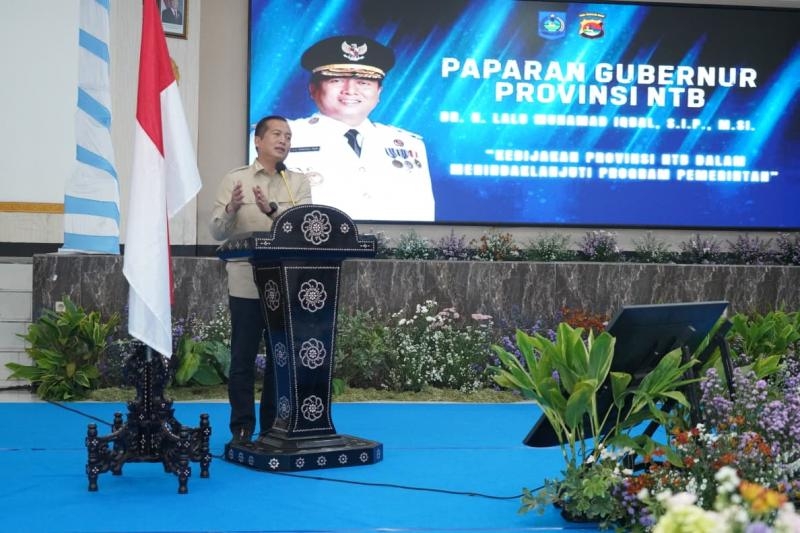 Rapim Polda NTB 2026, Kapolda NTB Tegaskan Komitmen Dukung dan Amankan Program Kerja Pemerintah