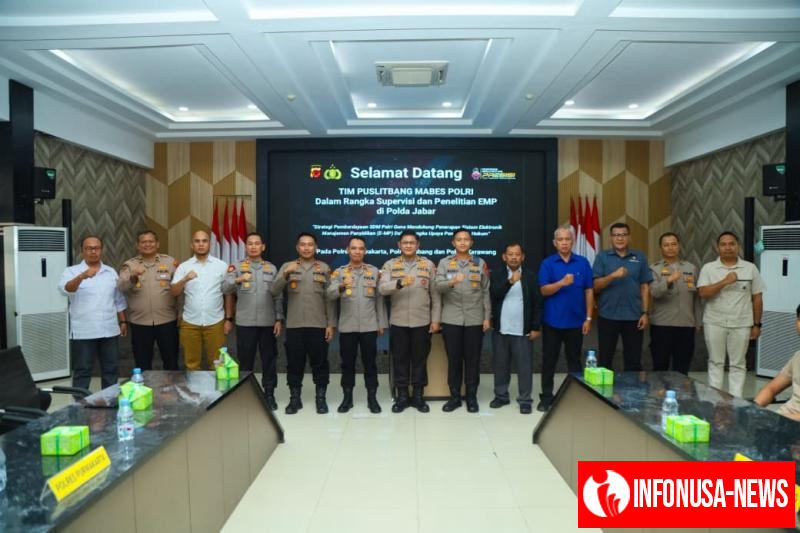 Supervisi Puslitbang Polri 2025: Polres Karawang Siap Tingkatkan Kualitas Penyelidikan