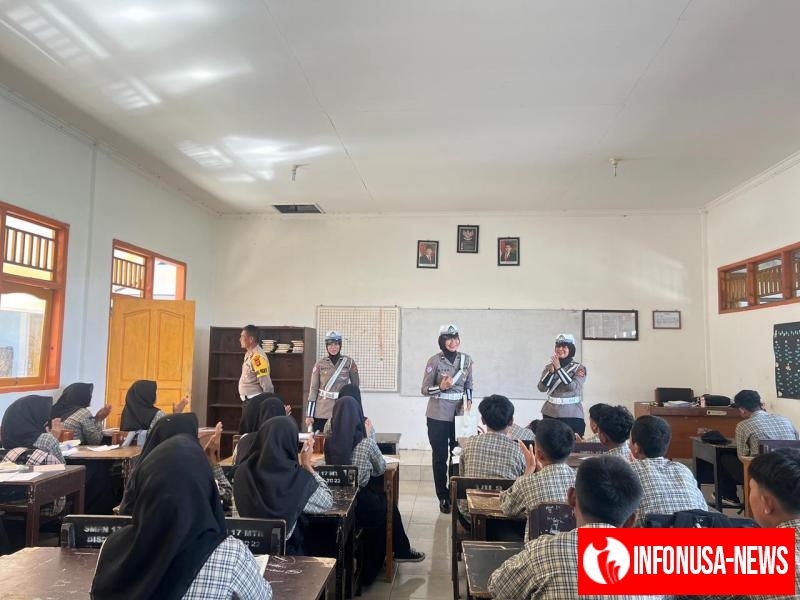 Gencarkan Edukasi Keselamatan Berlalu Lintas, Satgas Preemtif Ops Zebra Rinjani 2025 Sasar Sekolah, Pasar, dan Radio