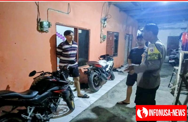 Bhabinkamtibmas Polsek Telukjambe Timur Rangkul Penghuni Kontrakan untuk Pelihara Kamtibmas di Lingkungannya