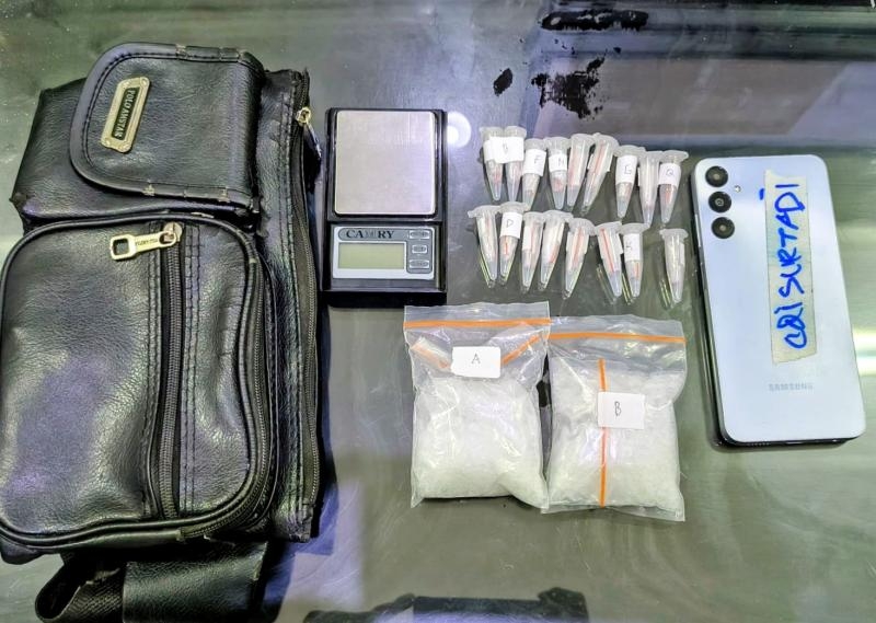 Gerak Cepat Satresnarkoba Polres Karawang, 120 Gram Sabu Berhasil Diamankan di Banyusari