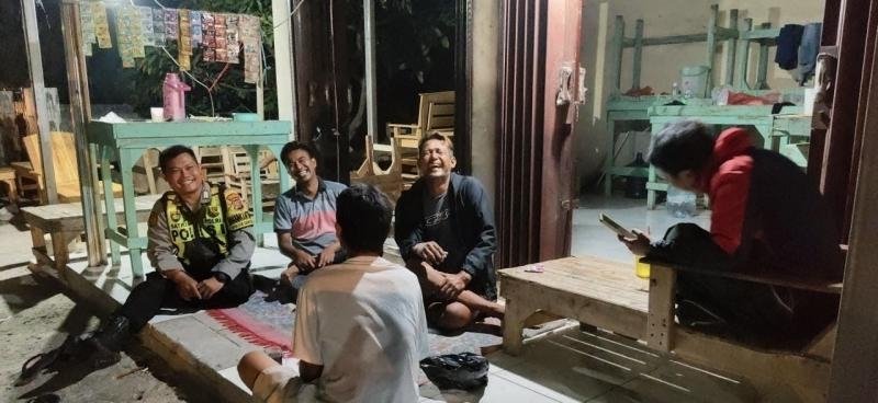 Tak Bosan, Prekat Polsek Banyusari Sosialisasikan Bahaya TPPO
